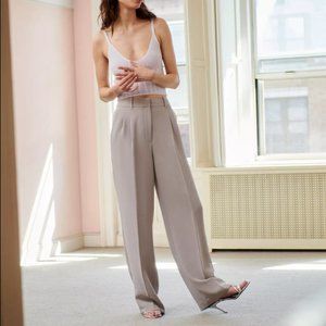 Aritzia Wilfred Effortless Pant High-waisted Wide Leg Trousers NWT!